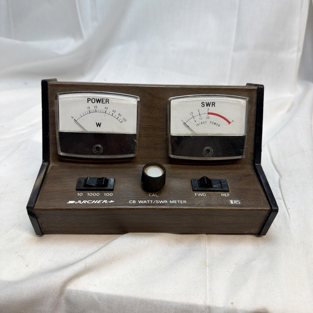 Vtg. Archer CB Watt / SWR Meter - Radio Shack Untested